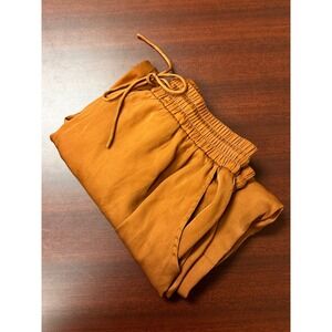 Pinch‎ Cargo Joggers Pants Womens Large Drawstring Pockets Lightweight Copper